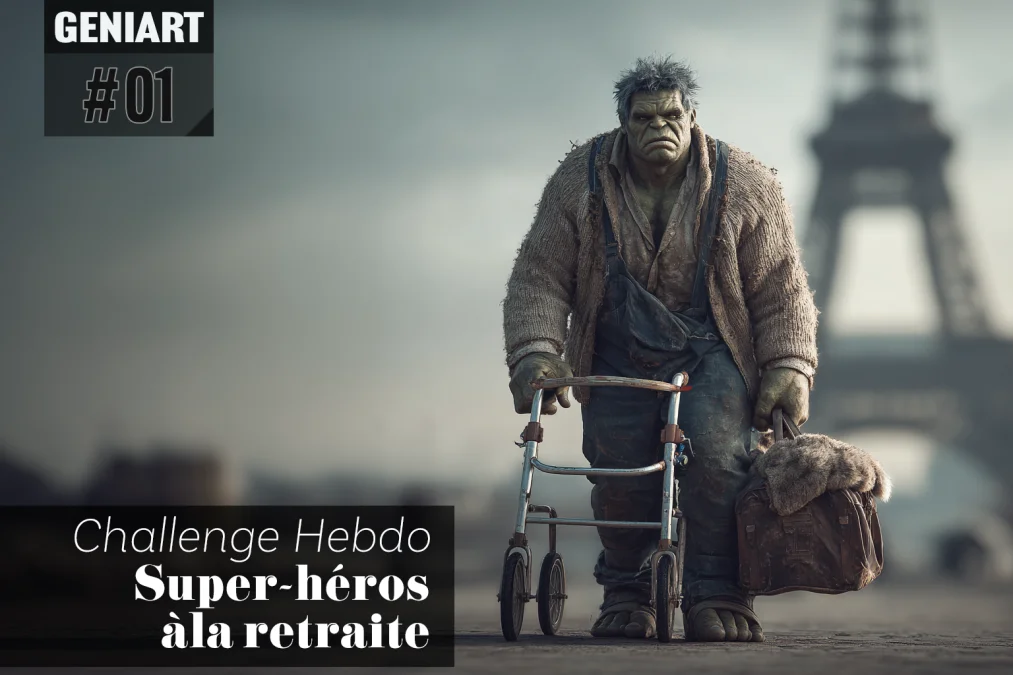 Couverture #01 : Super Héro à la retraite