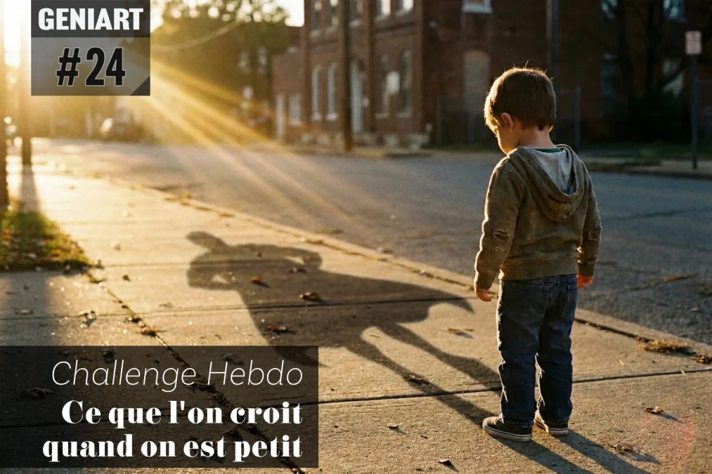 Couverture #24 : Ce que l'on croyait quand on était petit