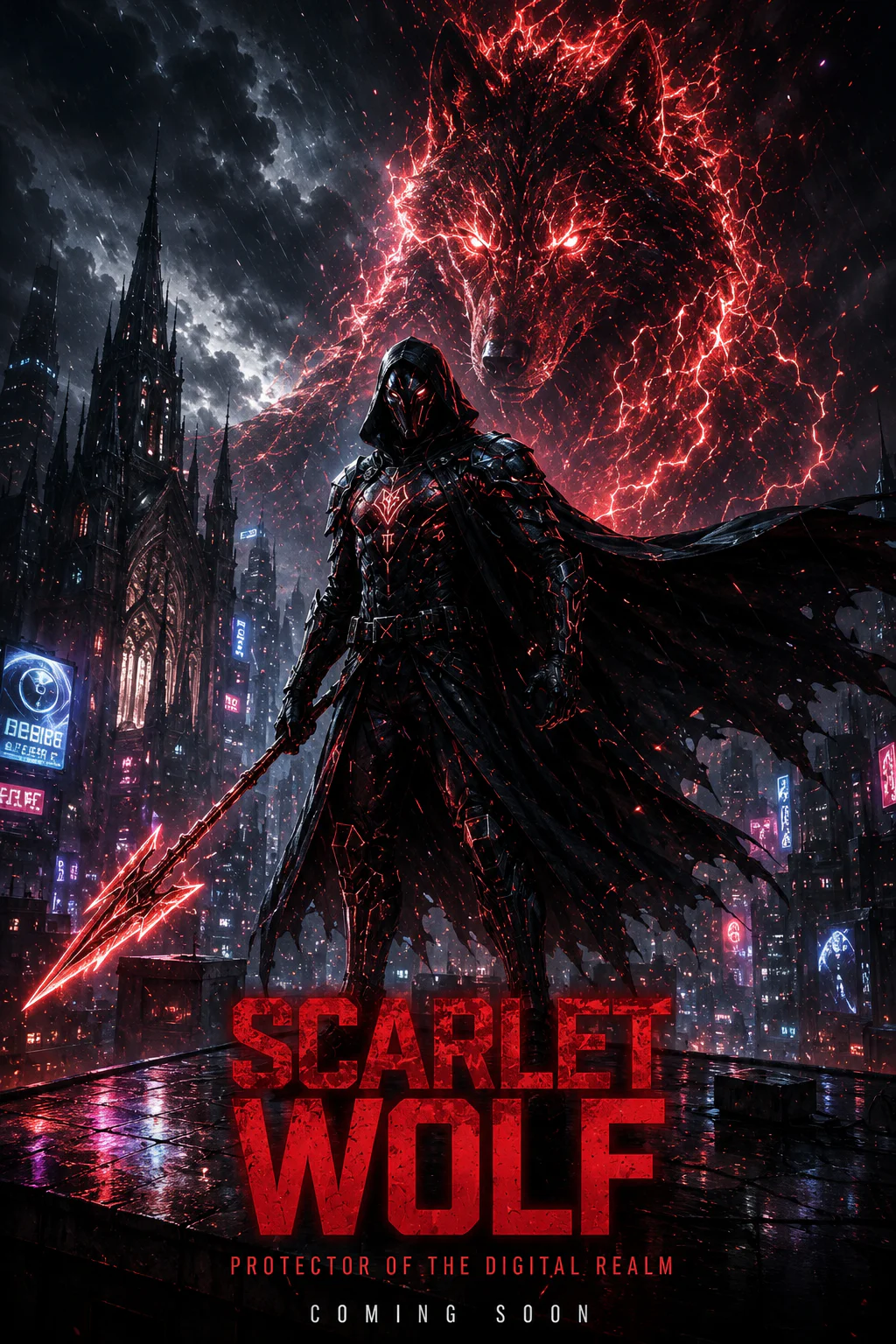 Creation de Scarletwolf pour le challenge #28