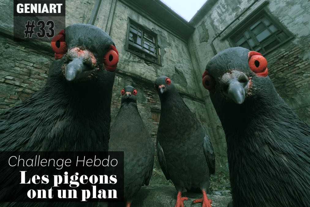 Couverture #33 : Les pigeons ont un plan